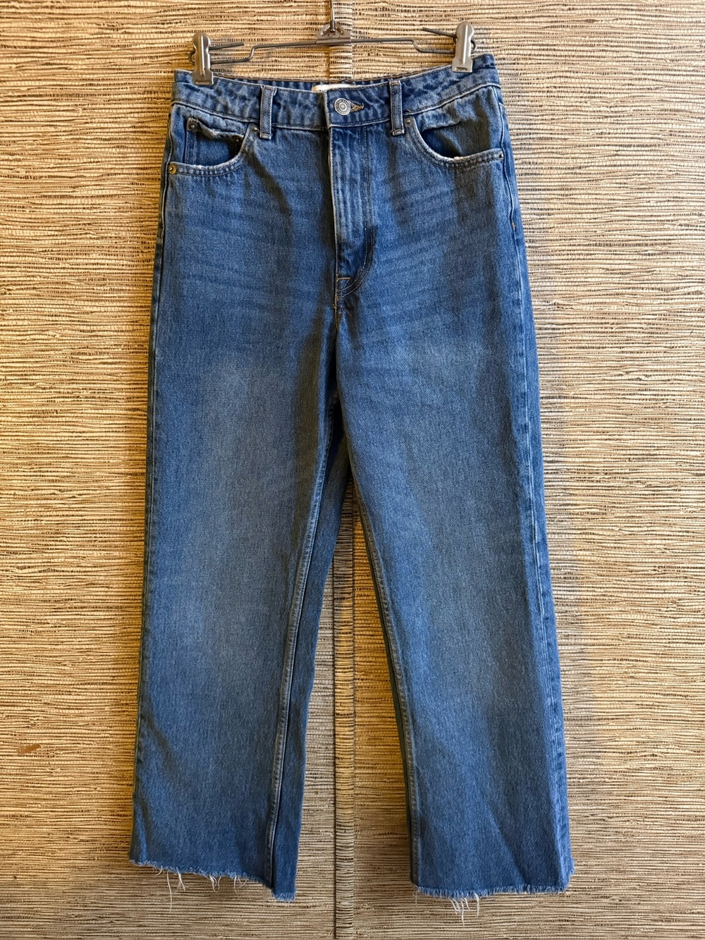 Zara Jeans Women’s Size 2 Blue Dark Wash Straight Ankle